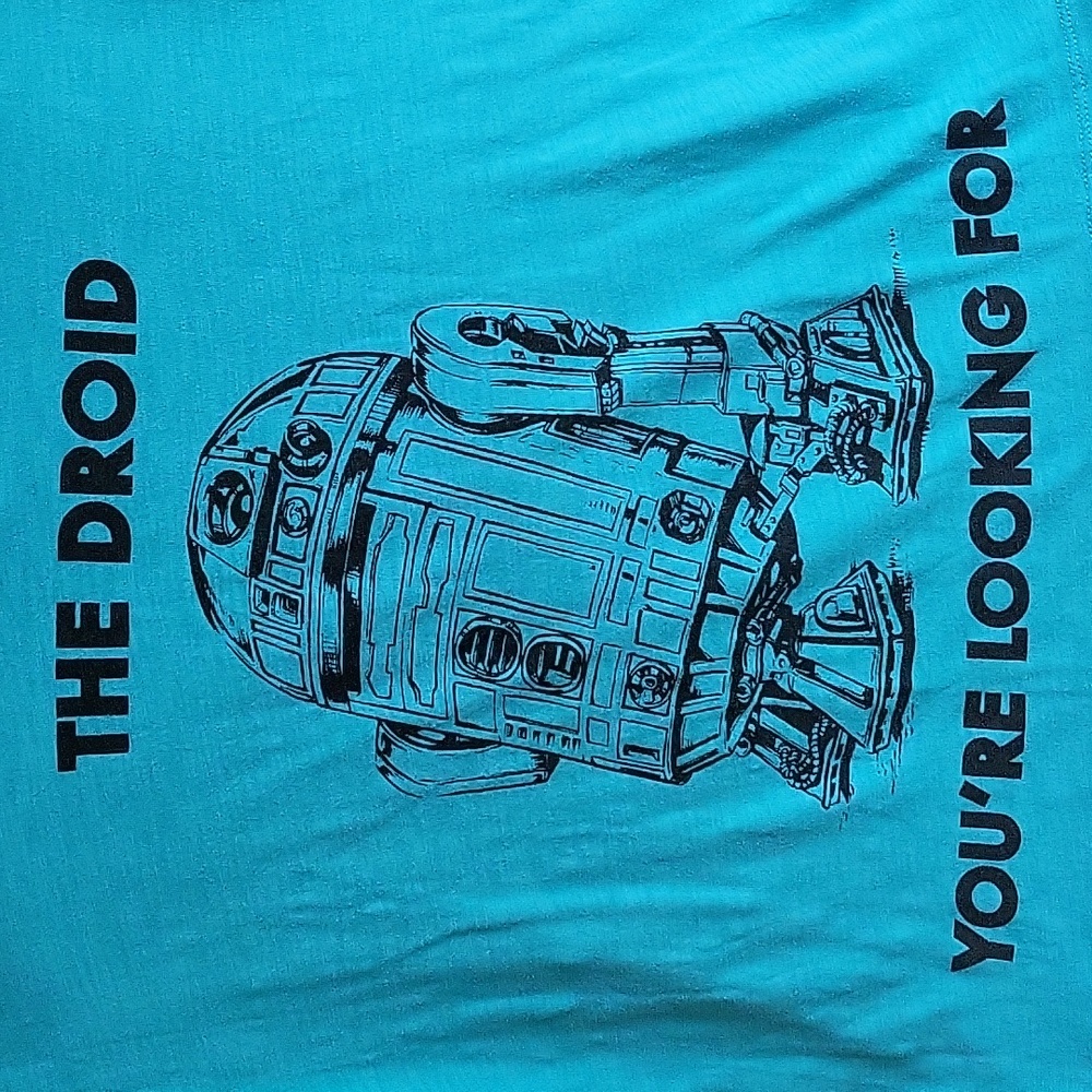 Star Wars R2-D2 Women's XXL V Neck Tee Shirt